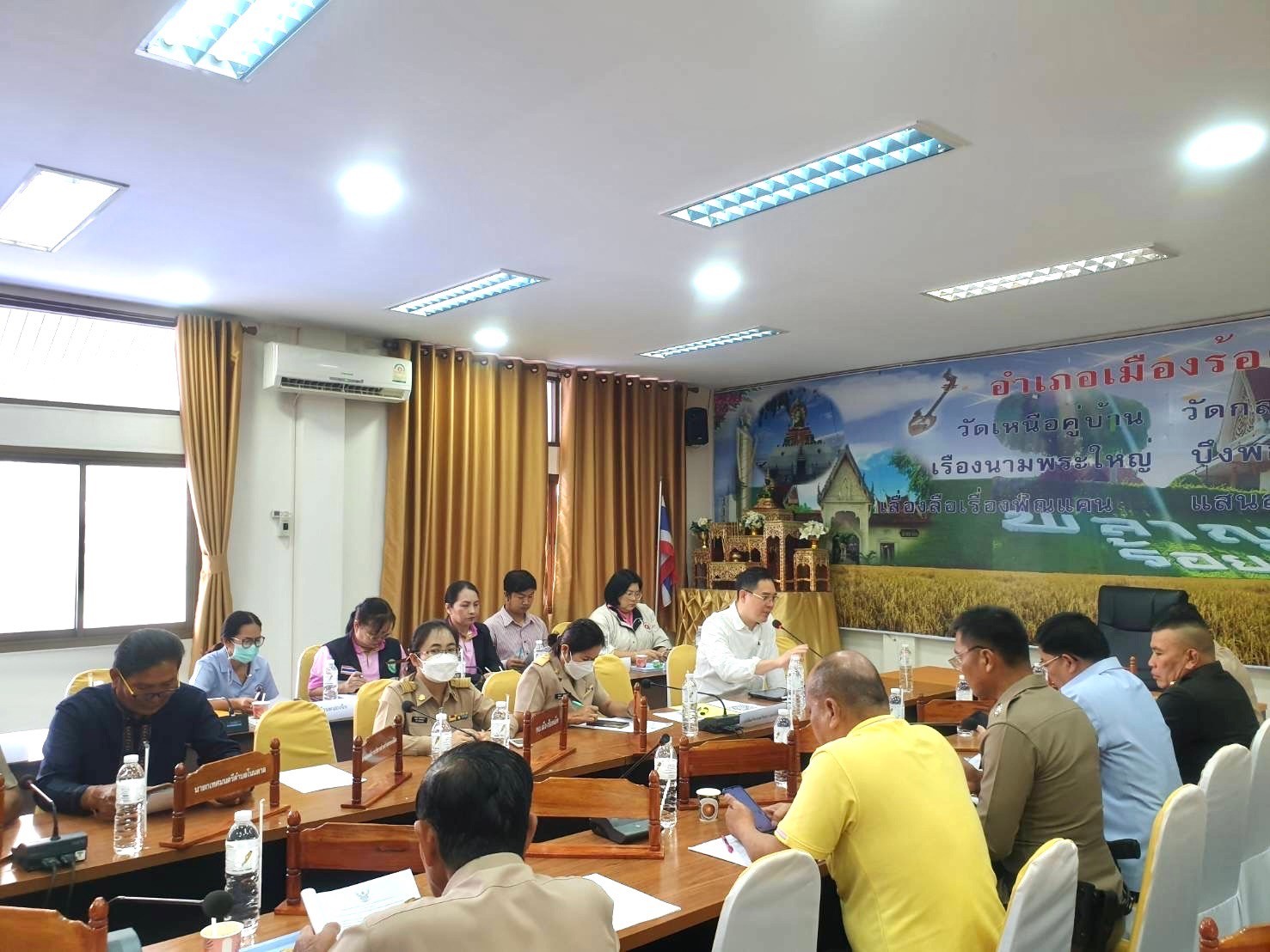 ประชุมคณะทำงานตามโครงการแก้ไขปัญหาผู้ป่วยจิตเวชจากยาเสพติด
