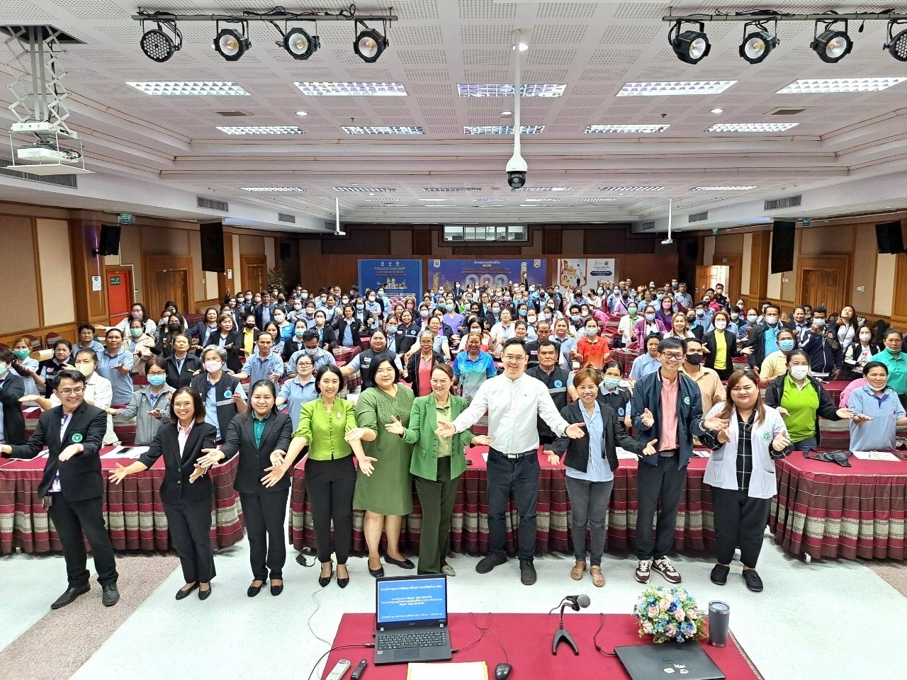 การประชุมพัฒนาศักยภาพเครือข่าย อสม. ตามโครงการ Smart Tele mind101